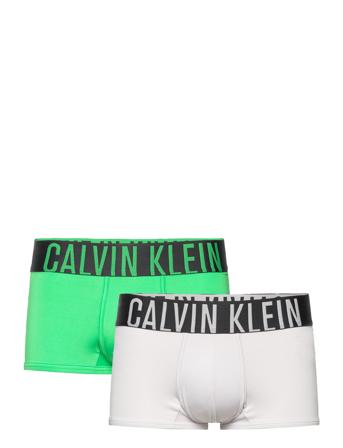 Low Rise Trunk 2Pk Boksershorts Grønn Calvin Klein*Betinget Tilbud