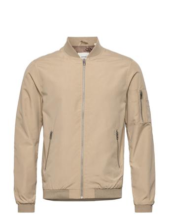 Jjerush Bomber Noos Bomberjakke Jakke Beige Jack & J S
