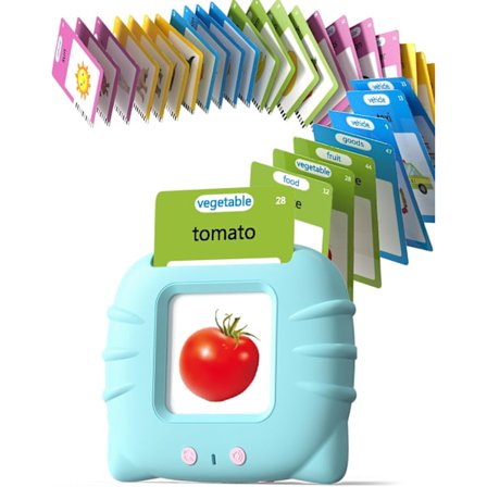 224 Sanakorttia taaperoille 1-4 - Kielenoppimiskortit puheterapiaan ja autismin opetukseen, taskukokoiset sanastokortit