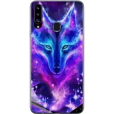 Mobilskal till Samsung Galaxy A20s med Neon Varg