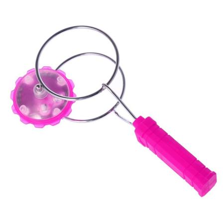 Satunnainen väri magneettinen pyörivä pyörä Värikäs kirkas LED-lelu Lasten lahjat