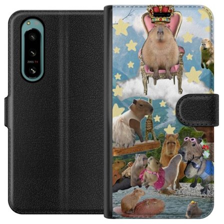 Kompatibelt Lommeboketui til Sony Sony Xperia 5 IV Capybara