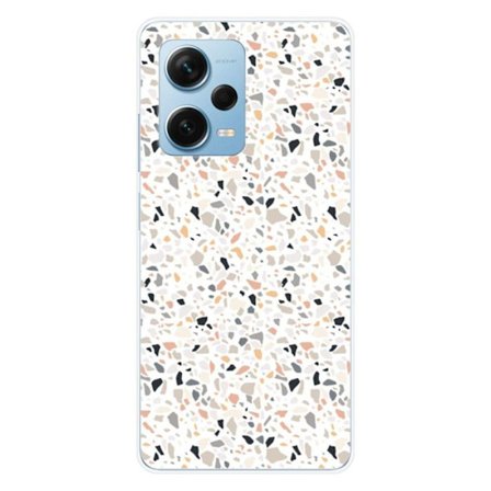 Silicone-fodral - Kompatibel med Xiaomi Redmi Note 12 Pro Plus - terrazzo-färgdesign