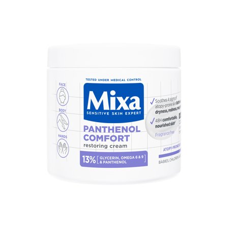 MIXA Panthenol Comfort - Cream 400ml - Crema Corpo