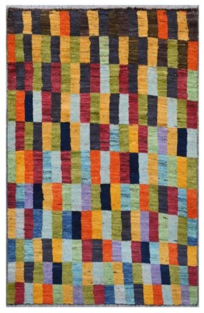 Mały Moroccan Berber - Afghanistan 91X145 Wełna, Dywan