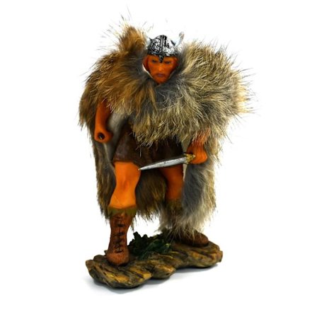 Viking warrior hand painted figure