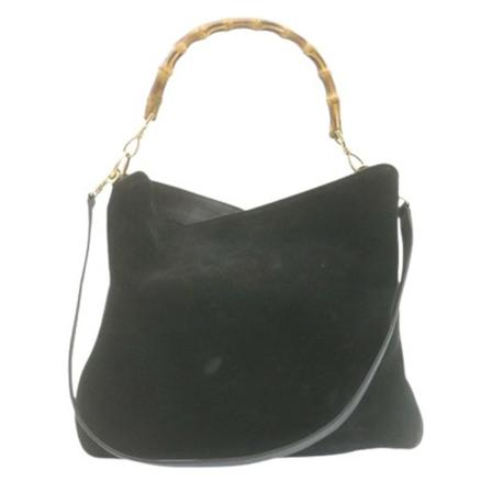 Gucci Vintage, Pre-owned Shoulder Bag Zwart, Dames, Maat:ONE Size,leer