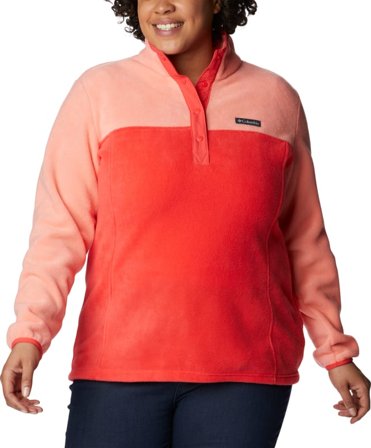 Columbia Montrail Women ́s Benton Springs 1/2 Snap Pullover Women long-sleeved sweaters Red M