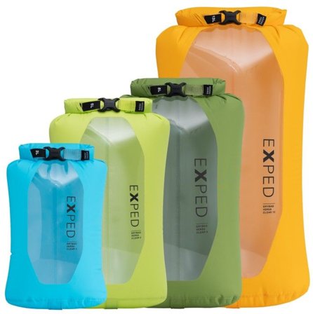 Exped Drybag Versa Clear Set (3L 5L 8L 13L) Assorted