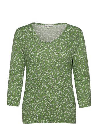 T-Shirt Blouse Green Tom Tailor