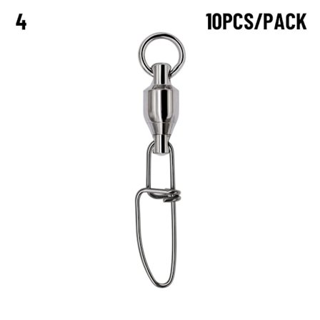 10 stk/pakke Lager svingbare ovale splittringer 4 4