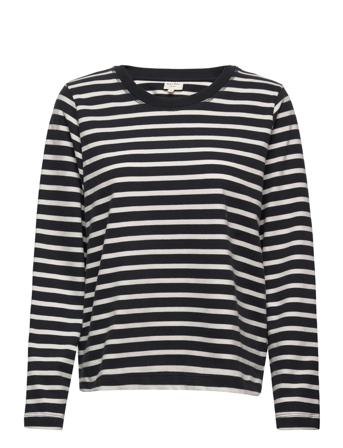 Rongpw Ts T-shirts & Tops Long-sleeved Navy Part Two