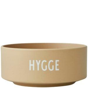 Design Letters Snack bowl One Size - Tableware - One size - Beige - Junge
