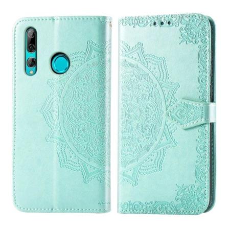 Mandala Honor 9X / 9X Pro Flip fodral - Cyan Grön