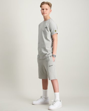 Lyle & Scott Logo Print Sweat Short Grå Shorts Gutt - Kids Brand Store