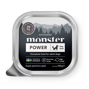 Monster Dog Power Paté Tray, 150g