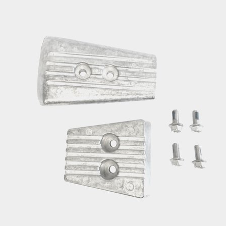 Anodensatz, Aluminium, für Volvo Penta SX-A - Boot