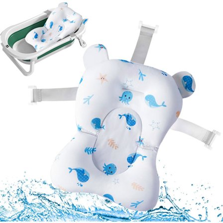 Baby badkudde, baby badstol, använd baby badkar insats, spädbarn nyfödd badstol, baby bad badstol, baby bad