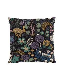 Kuddfodral Lyckeflykt 1-Pack Svart - Arvidssons Textil