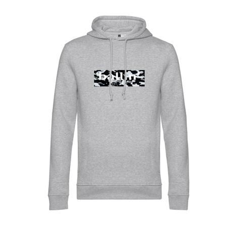 Ballin Est. Camo Block Hoodie , Grijs , Heren , Maat: XL