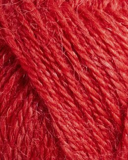 Garn Fein Alpaka 50 g Rot - Järbo