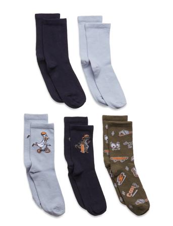 Nmmvagn 5P Sock Sokker Strømper Navy Name It