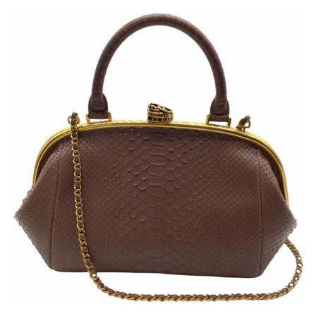 Chanel Vintage, Shoulder Bags Bruin, Dames, Maat:ONE Size,leer