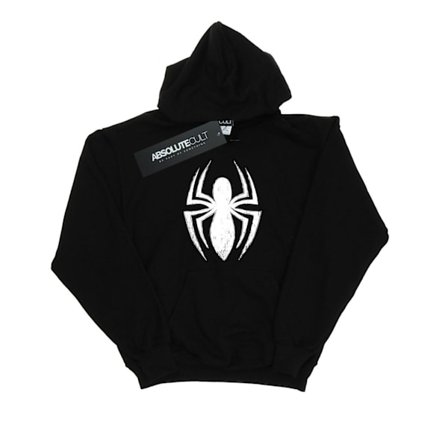 Spider-Man Ultimate Spider Logo Hoodie M Svart