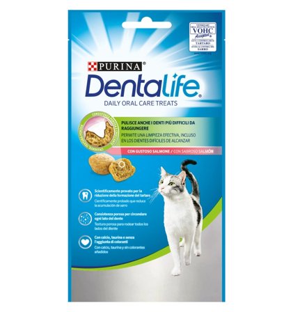 Purina Dentalife Daily Oral Care Treats Snack Per Gatti Pollo