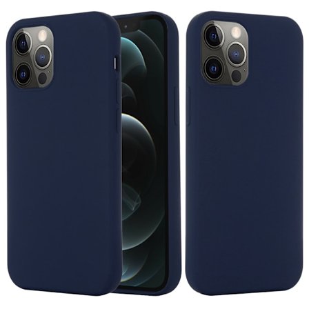 MagSafe Silikonskal iPhone 14 Pro Mörkblå