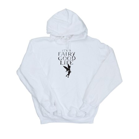 Disney Boys Tinkerbell Fairy Good Life Hoodie 3-4 år Vit