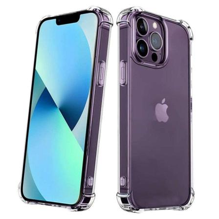iPhone 14 Pro - Silikon Shockproof Skal extra st t t ligt Transparent