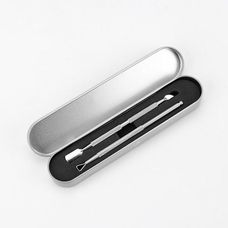 Neglelakfjerner til gel - Neglebåndsskraber + Neglebåndsskubber,