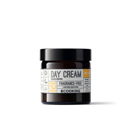 Ecooking Dagcreme Parfumefri med SPF 20, 100ml - Solbeskyttelse og fugtende pleje til huden