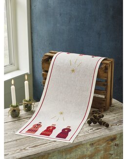 Broderikit Løber Vise Mænd - Permin