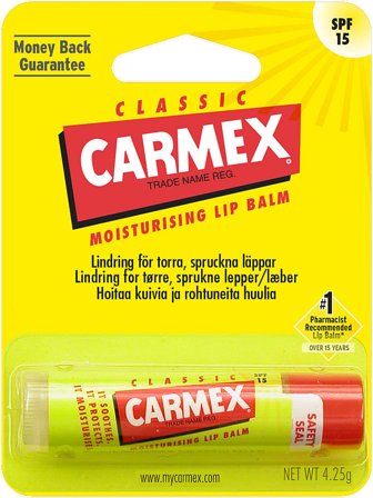 Carmex Stick SPF 15 4,25 g, Skincare, Ansigtspleje, Læbepleje