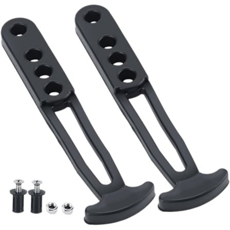 2 stk. Marine Sports Tilbehør Sikre Stropper Teleskopisk Stige Gummi S