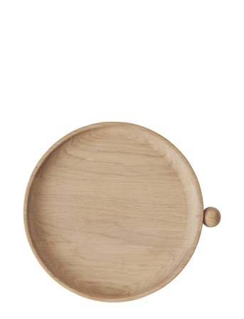 OYOY Living Design Inka Wood Tray Round - Beige - Ø 20 CM