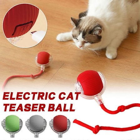 Smart Cat Ball Legetøj Automatisk Rullende Bold Elektrisk Kattelegetøj Automatisk Interaktivt Legetøj til Katte og Hunde - WELLNGS
