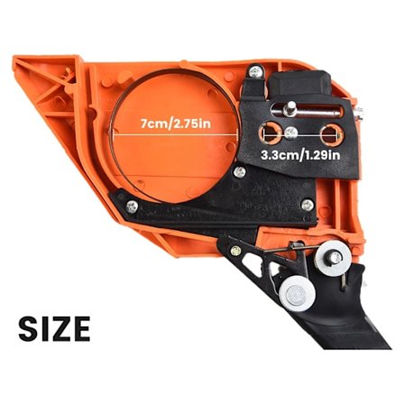 Kedjebroms Drevskydd för 5200 5800 Kina Motorsåg Ersättningsdelar Trädgård Utomhus Kraftutrustning Tillbehör