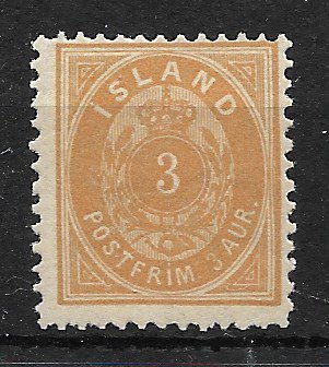 Island 1896 - AFA 12B - Postfrisk