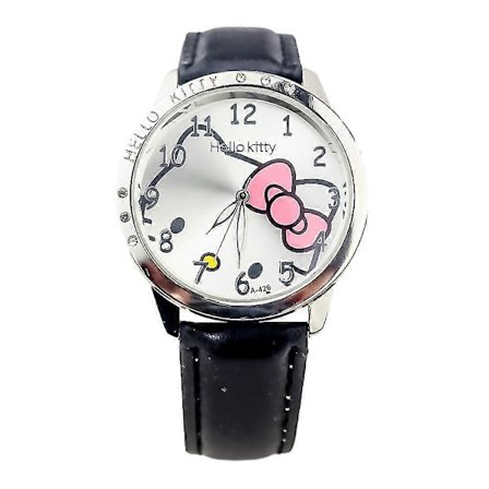 Hello Kitty Klokker Kvarts Armbåndsur Analog Barn Jenter Søt Tegneserie Anime Festgaver