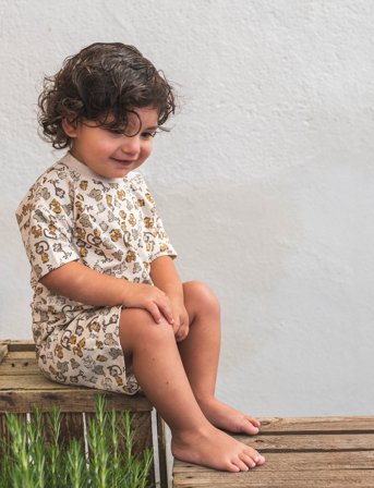 That's Mine Palle Oversized T-Shirt - Beige - 68