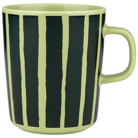 Marimekko Piccolo mugg 2,5 dl, päron/mörkgrön | Dukning & Servering > Muggar & Koppar | Bagaren och Kocken