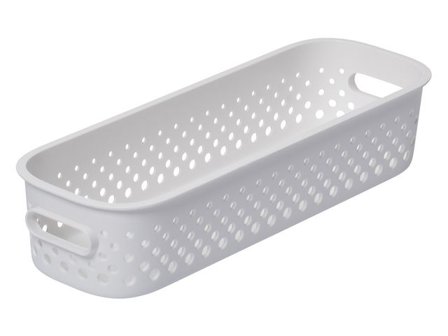 SmartStore Förvaringskorg 1.3L vit - Lyreco - Skolmöbler och inredning - Förvaringsmöbler - Backar, boxar och korgar