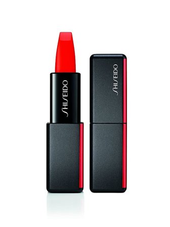 Shiseido Modernmatte Powder Lipstick 509 Flame, Makeup, Læber, Læbestift