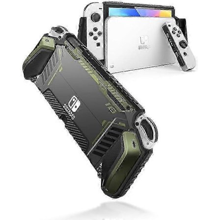 2025 I-BLASON Armorbox Etui til Nintendo Switch OLED Dockbar Robust Beskyttelsescover Kompatibelt med Nintendo Switch OLED