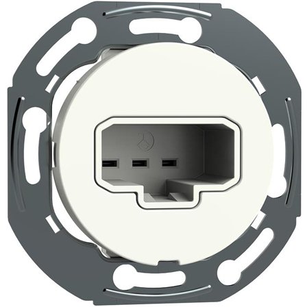Schneider Electric Renova WDE005018 Lamputtag DCL, för väggmontage, infällt Vit, Strömbrytare & vägguttag