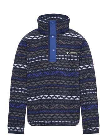 Helvetia Ii Printed Half Snap Fleece Outerwear Fleece Outerwear Fleece Jackets Multi/patterned Columbia Sportswear