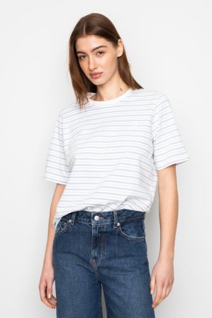 CAMILLA PIHL - Ezra Tee - Light Blue Stripe SizeL